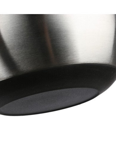 Grand saladier antidérapant 4,5 L en inox