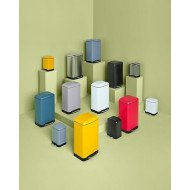 Poubelle à pédale 6 L Ariane en métal noir