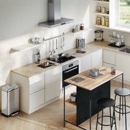 Bocal de conservation 1,7 L en verre et inox