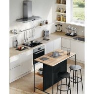 Bocal de conservation 1,2 L en verre et inox