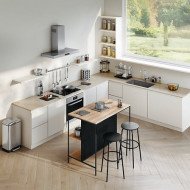 Bocal de conservation 1,2 L en verre et inox