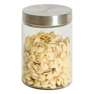 Bocal de conservation 1,2 L en verre et inox