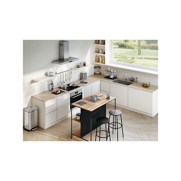 Bocal de conservation 0,75 L en verre et inox