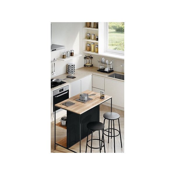 Bocal de conservation 0,75 L en verre et inox