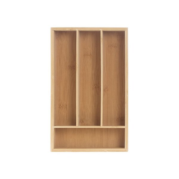 Ménagère 24 pièces avec support bambou