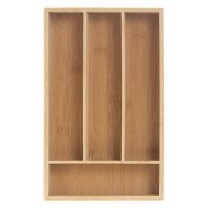 Ménagère 24 pièces avec support bambou