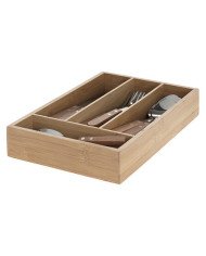 Ménagère 24 pièces avec support bambou