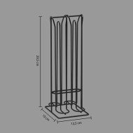 Porte-capsules espresso 32 capsules noir – Rangement café