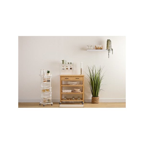 Porte capsules Balm en métal blanc