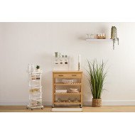 Porte capsules Balm en métal blanc