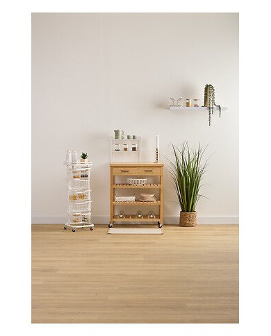 Porte capsules Balm en métal blanc