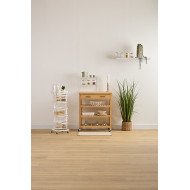 Porte capsules Balm en métal blanc