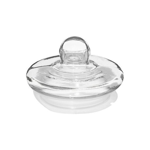 Bocal 1,6 L en verre avec étiquette ardoise