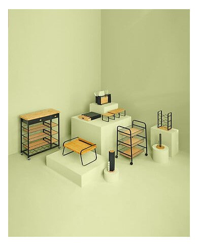 Porte capsules tiroir Naturéo avec séparateurs