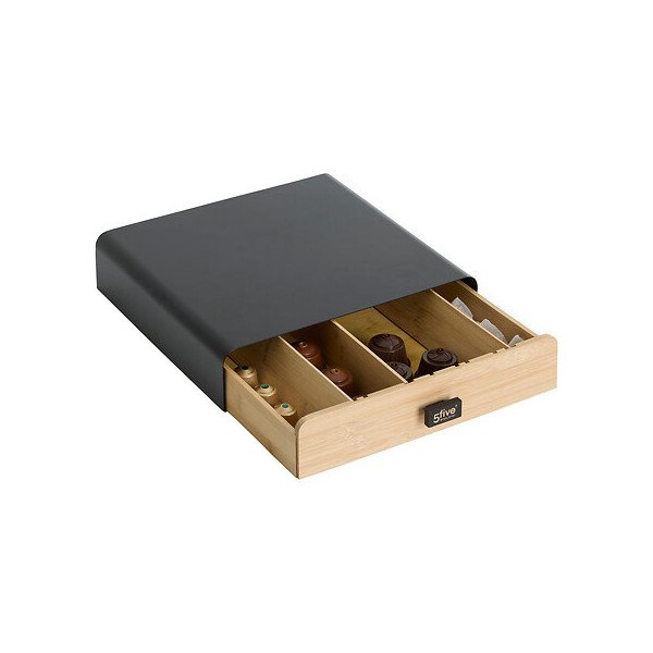 Porte capsules tiroir Naturéo avec séparateurs