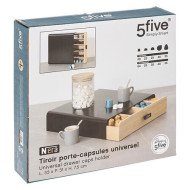 Porte capsules tiroir Naturéo avec séparateurs