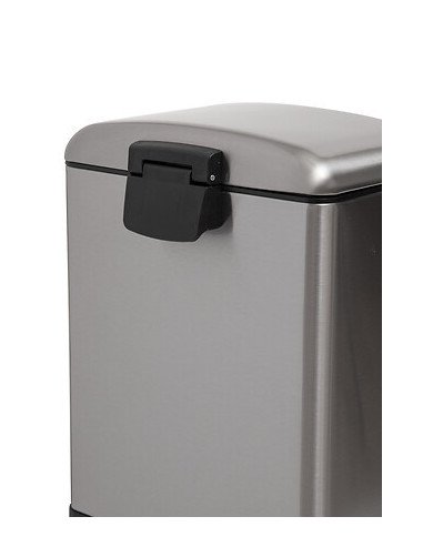 Poubelle à pédale 6 L Ariane en métal inox