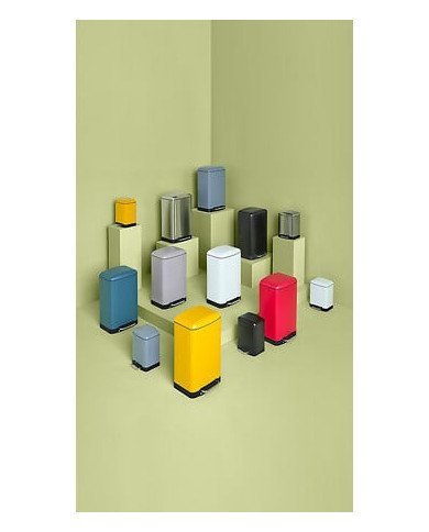 Poubelle à pédale 6 L Ariane en métal inox