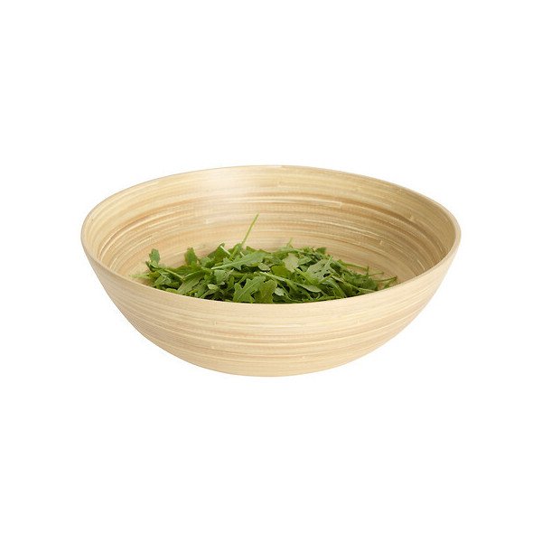 Grand saladier en bambou naturel 30 cm