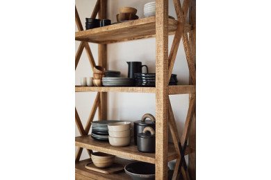 Saladier en bambou naturel diamètre 25 cm