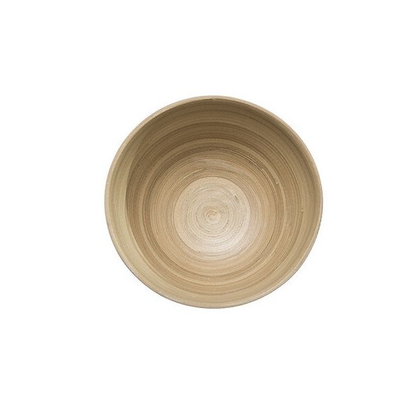 Petit saladier en bambou naturel 17 cm