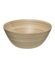 Petit saladier en bambou naturel 17 cm