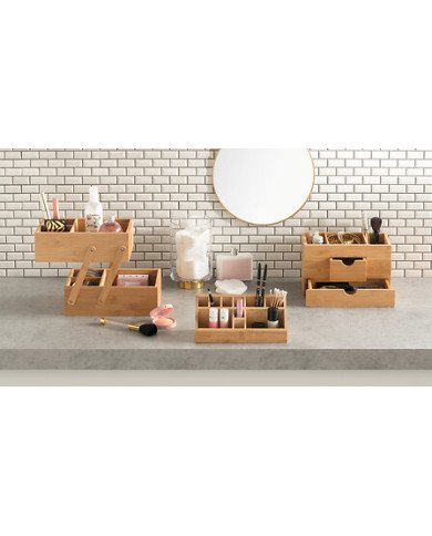 Organiseur Tidy Smart 10 compartiments en bambou
