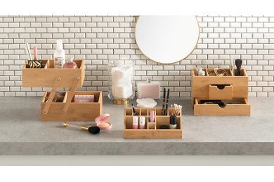 Organiseur Tidy Smart 10 compartiments en bambou