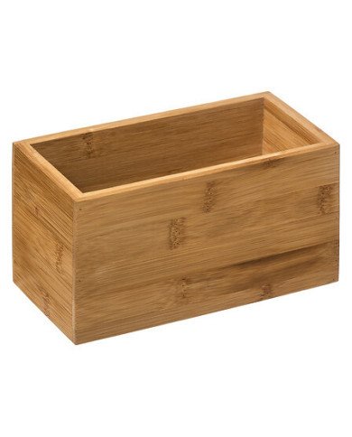 Plateau de rangement rectangle Tidy Smart S en bambou