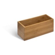 Plateau de rangement rectangle Tidy Smart L en bambou