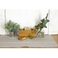 Plateau de rangement rectangle Tidy Smart L en bambou