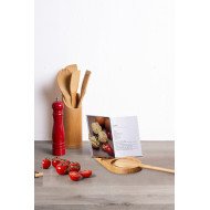 Repose-cuillère et couvercle Harmoni en bambou