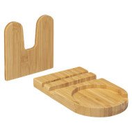 Repose-cuillère et couvercle Harmoni en bambou