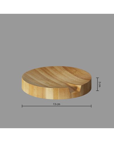 Repose-cuillère en bambou naturel