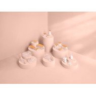 Distributeur disques coton Selena en bambou