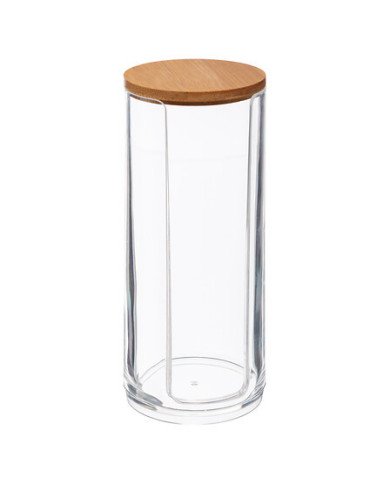 Distributeur disques coton Selena en bambou