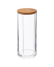 Distributeur disques coton Selena en bambou