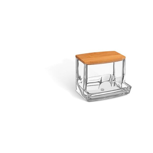 Distributeur à cotons-tiges Selena en bambou