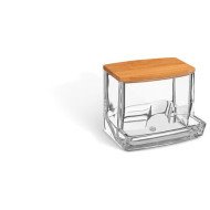 Distributeur à cotons-tiges Selena en bambou