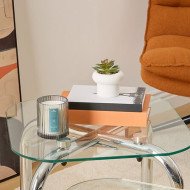 Plante décorative en ciment – Look contemporain