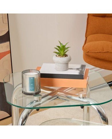 Plante décorative en ciment – Look contemporain