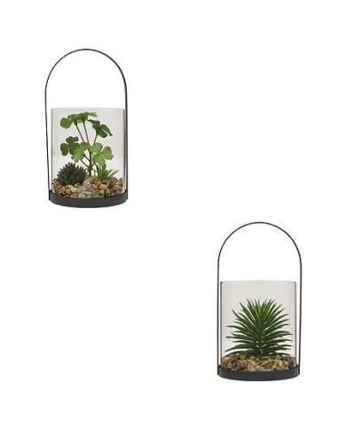 Suspension décorative pour plante – Style naturel