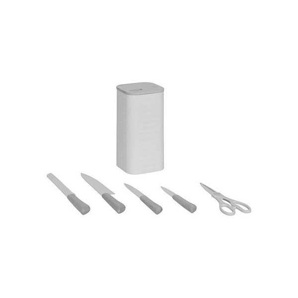 Bloc 4 couteaux et ciseaux Sensia