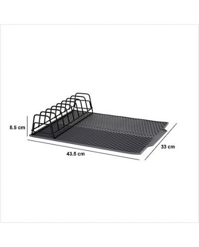 Tapis vaisselle avec rack silicone et métal