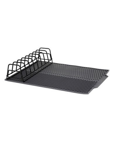 Tapis vaisselle avec rack silicone et métal