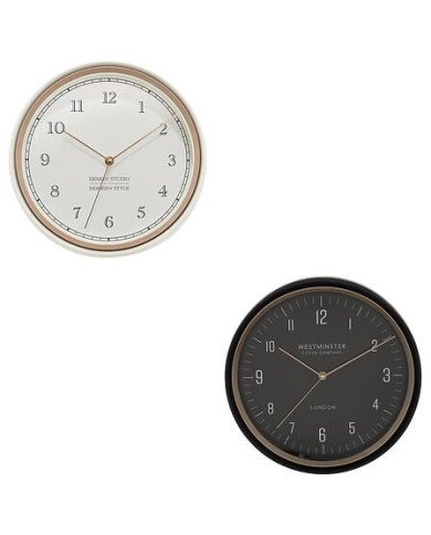 Horloge murale ronde décorative – Design moderne