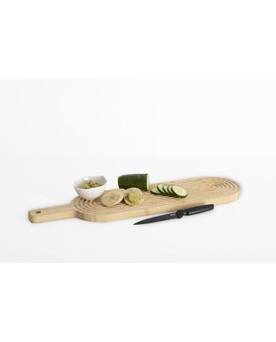 Planche à découper ovale en bambou