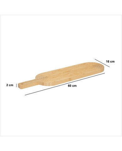 Planche à découper ovale en bambou