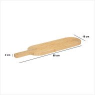 Planche à découper ovale en bambou