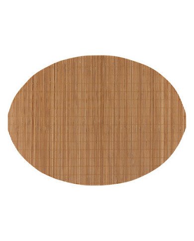 Set de table ovale en bambou naturel